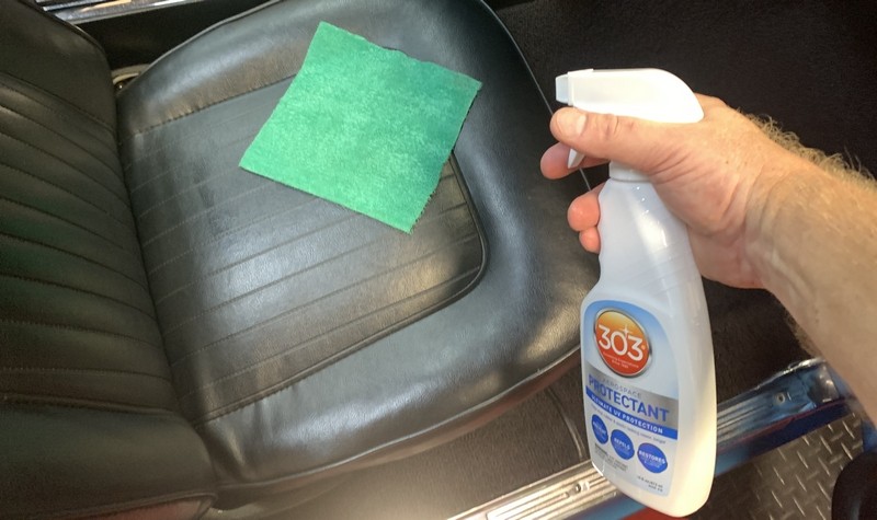 How to use 303 Aerospace Protectant to Restore Vinyl Seats Mike Phillips