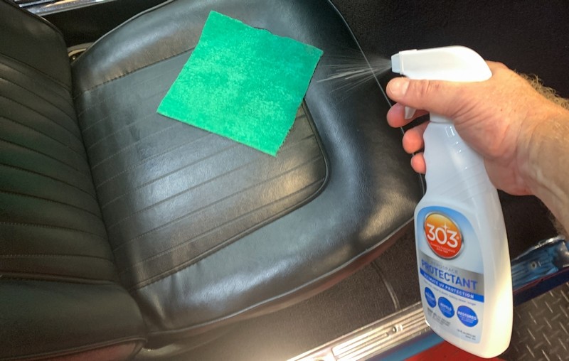 How to use 303 Aerospace Protectant to Restore Vinyl Seats Mike Phillips