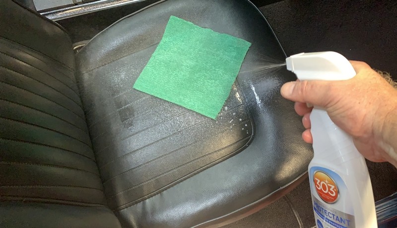 How to use 303 Aerospace Protectant to Restore Vinyl Seats Mike Phillips