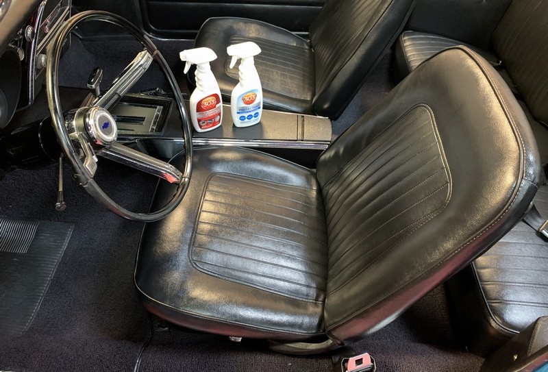 How to use 303 Aerospace Protectant to Restore Vinyl Seats Mike Phillips