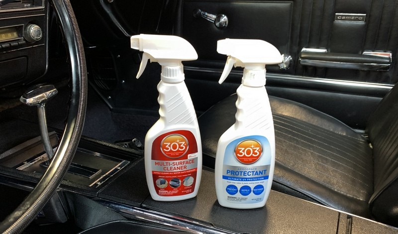 How to use 303 Aerospace Protectant to Restore Vinyl Seats Mike Phillips