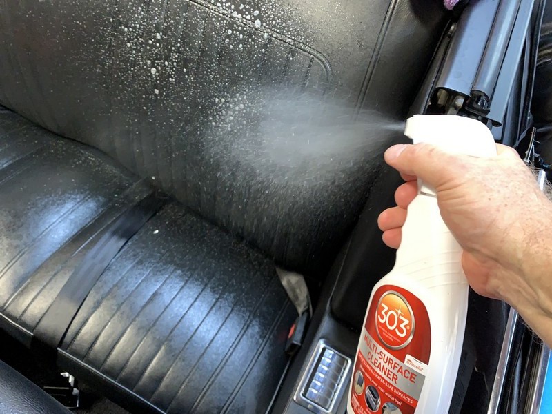 How to use 303 Aerospace Protectant to Restore Vinyl Seats Mike Phillips