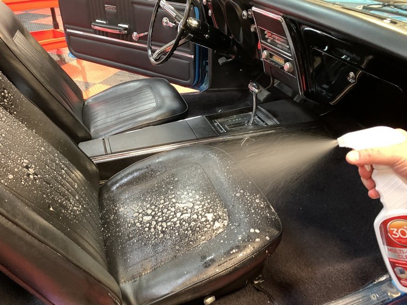 How to use 303 Aerospace Protectant to Restore Vinyl Seats Mike Phillips