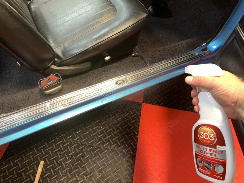 How to use 303 Aerospace Protectant to Restore Vinyl Seats Mike Phillips