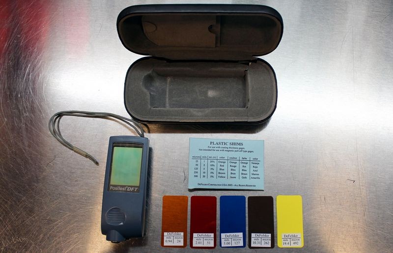How to use a Defelsko Paint Thickness Gauge by Mike Phillips