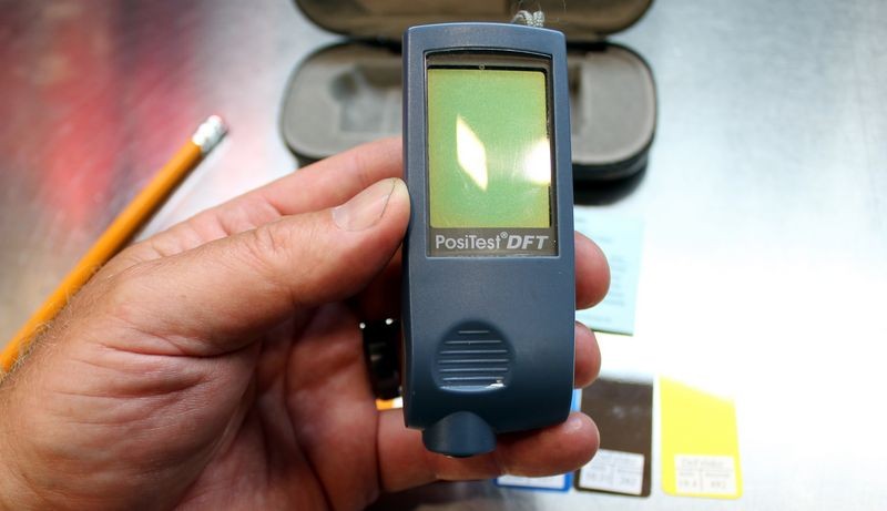 How to use a Defelsko Paint Thickness Gauge by Mike Phillips