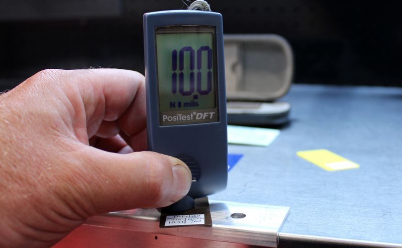 How to use a Defelsko Paint Thickness Gauge by Mike Phillips