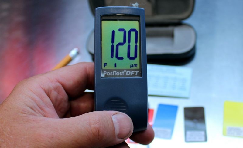 How to use a Defelsko Paint Thickness Gauge by Mike Phillips