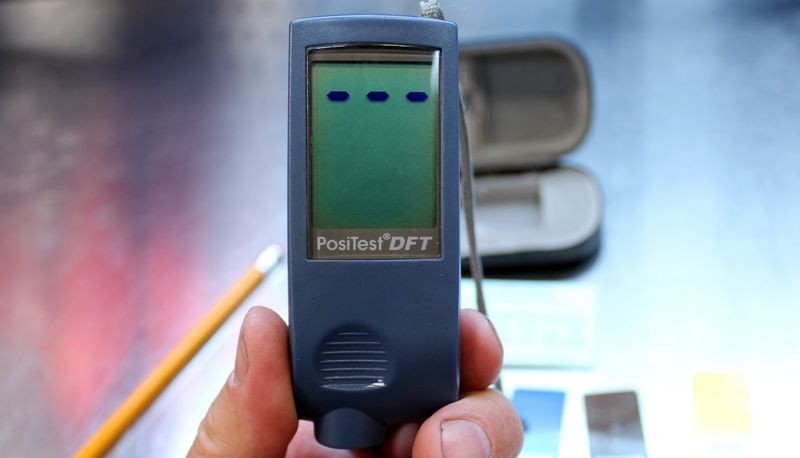 How to use a Defelsko Paint Thickness Gauge by Mike Phillips