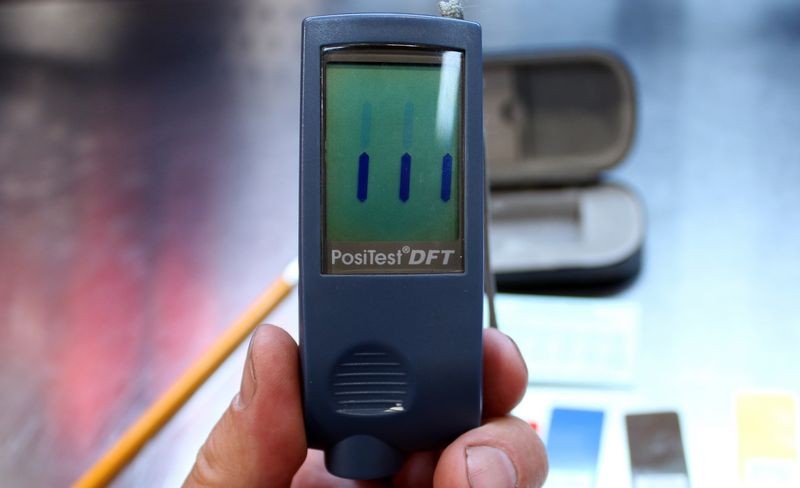 How to use a Defelsko Paint Thickness Gauge by Mike Phillips