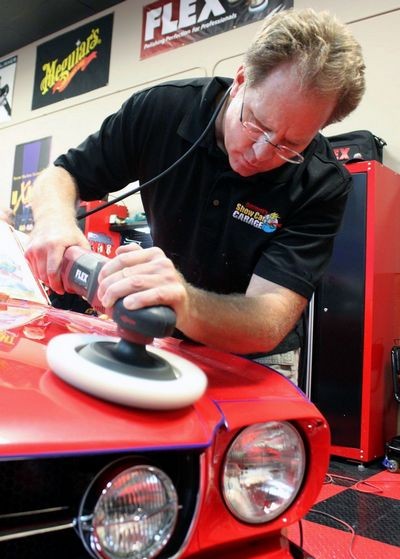 How to use a rotary buffer by Mike Phillips