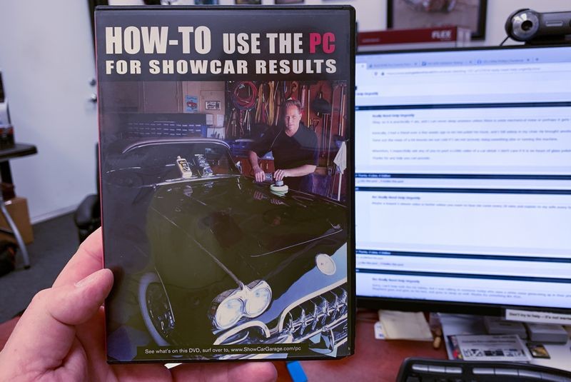 How to use the PC for Show Car Results DVD Video Mike Phillips