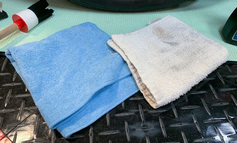 How to wash wheels and tires INSIDE without a water hose by Mike Phillips