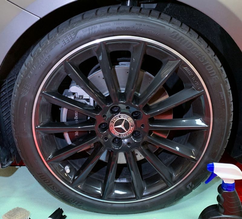 How to wash wheels and tires INSIDE without a water hose by Mike Phillips