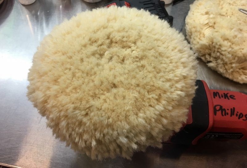 I predict small buffing pads Mike Phillips