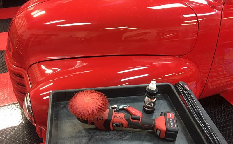 I predict small buffing pads Mike Phillips