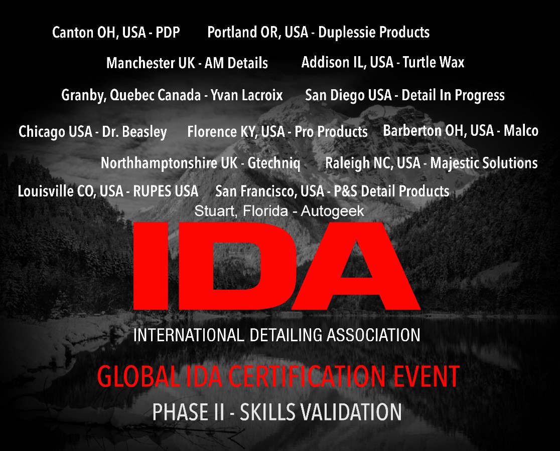 IDA Global Skill Validation Testing Phase II Mike Phillips Autogeek