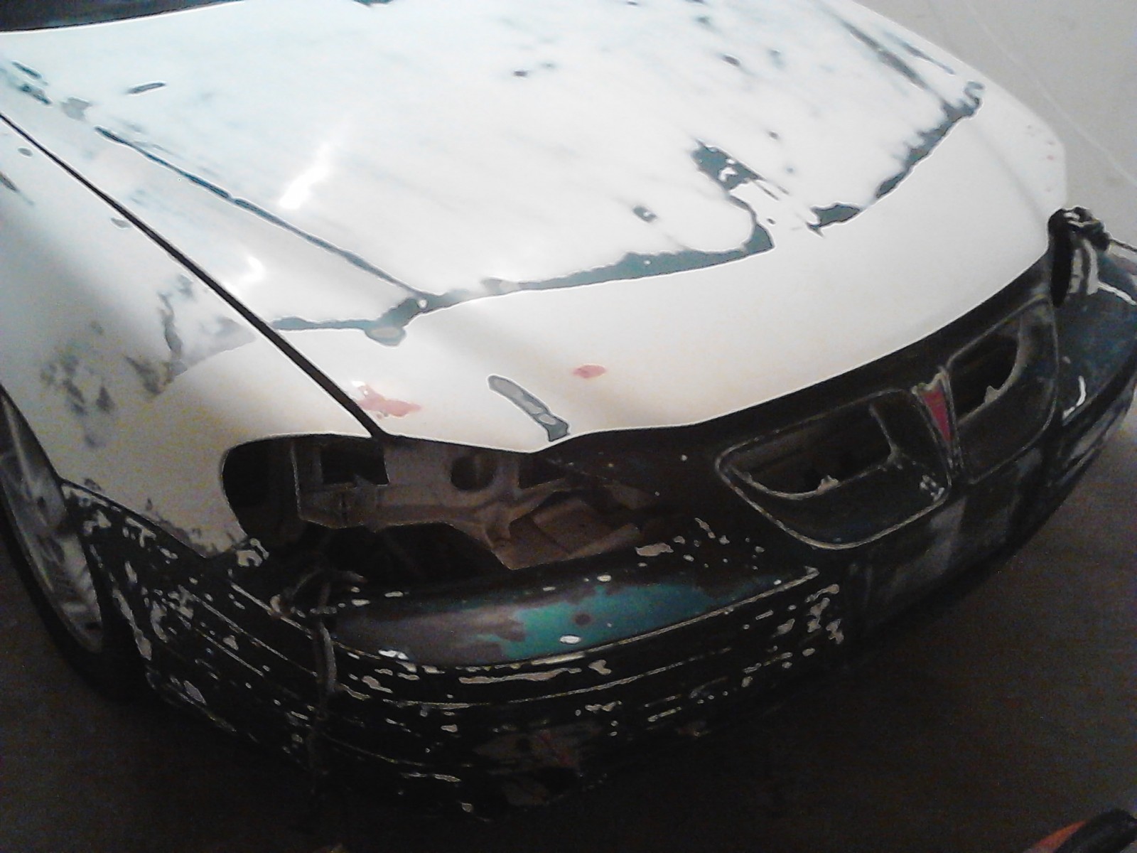 Initial sanding