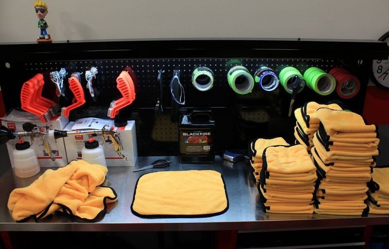 Inspect your microfiber towels when detailing cars
