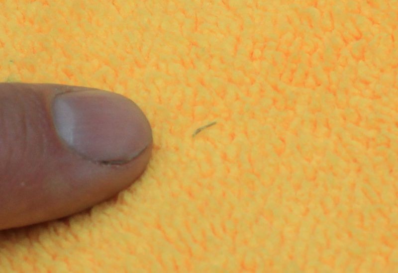 Inspect your microfiber towels when detailing cars
