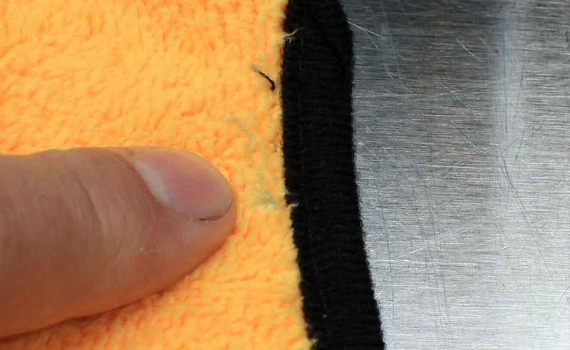 Inspect your microfiber towels when detailing cars
