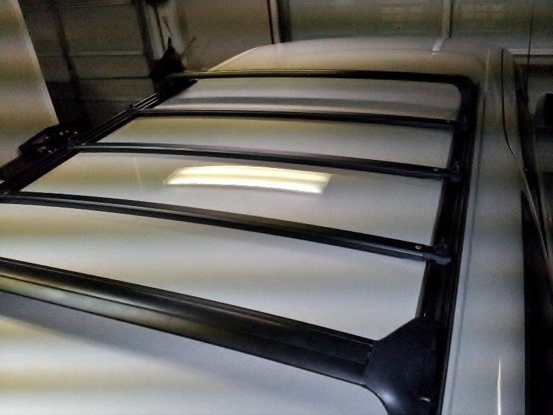Installed Finished Product - roof rack
