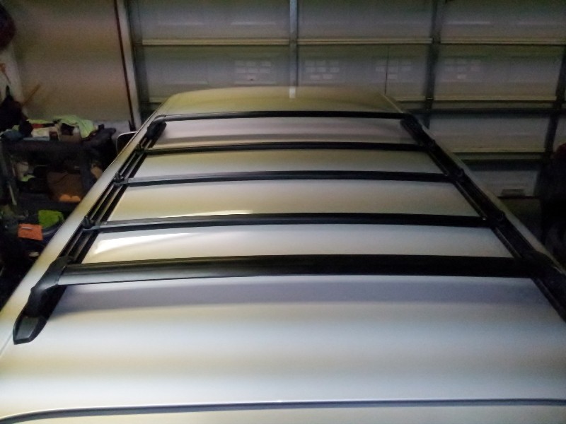 Installed Finished Product - roof rack