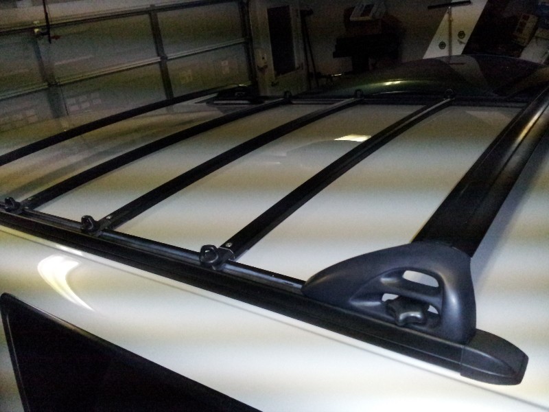 Installed Finished Product - roof rack