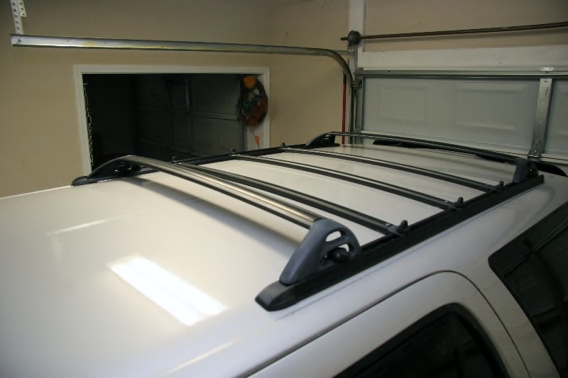 Installed Finished Product - roof rack