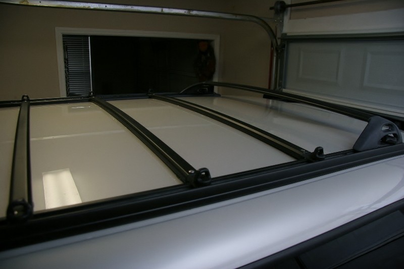 Installed Finished Product - roof rack
