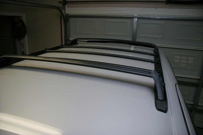 Installed Finished Product - roof rack