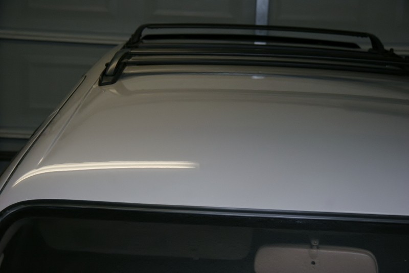 Installed Finished Product - roof rack