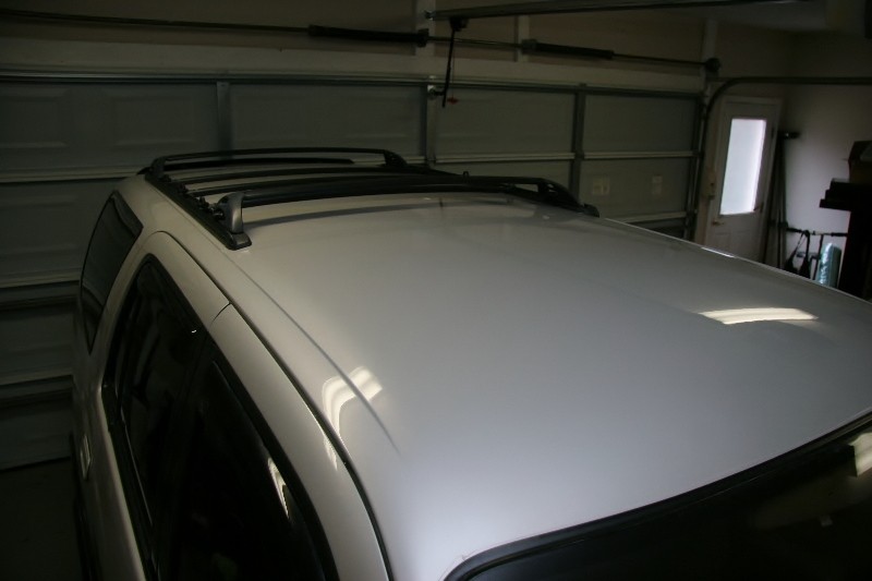 Installed Finished Product - roof rack