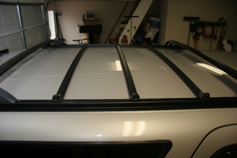 Installed Finished Product - roof rack