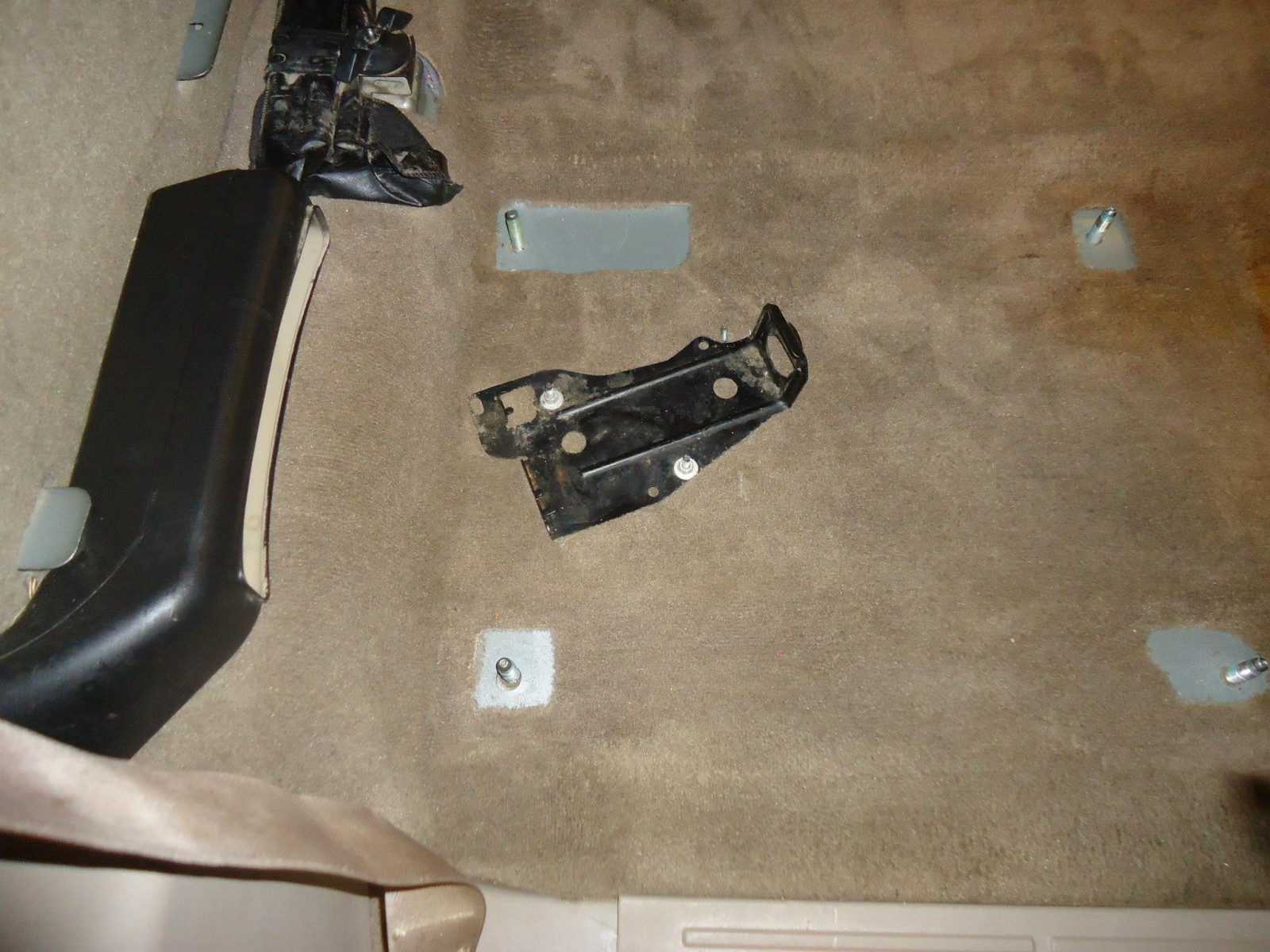 Interior on work truck