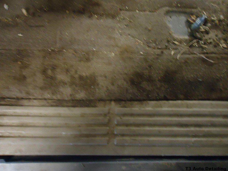 Interior on work truck