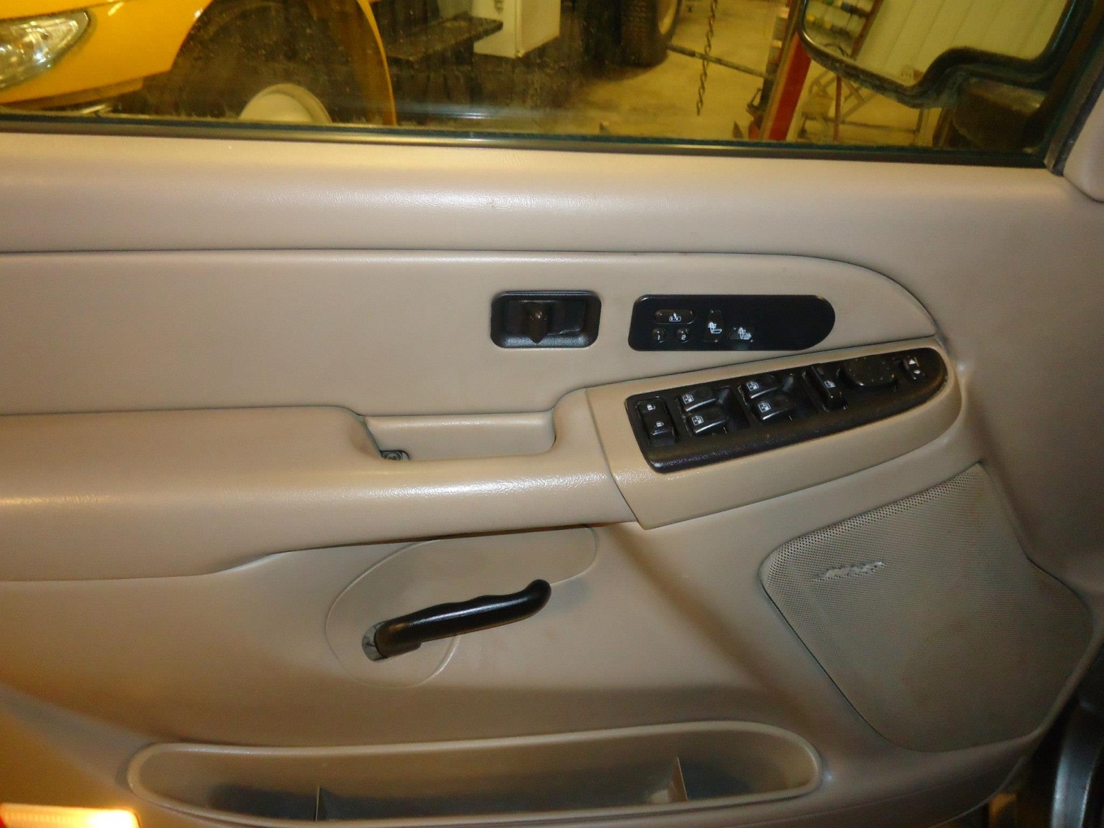 Interior on work truck