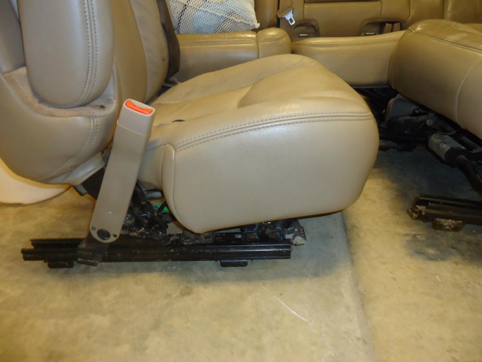 Interior on work truck