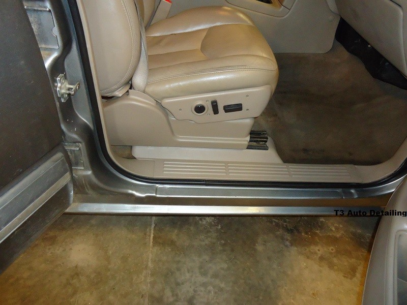 Interior on work truck