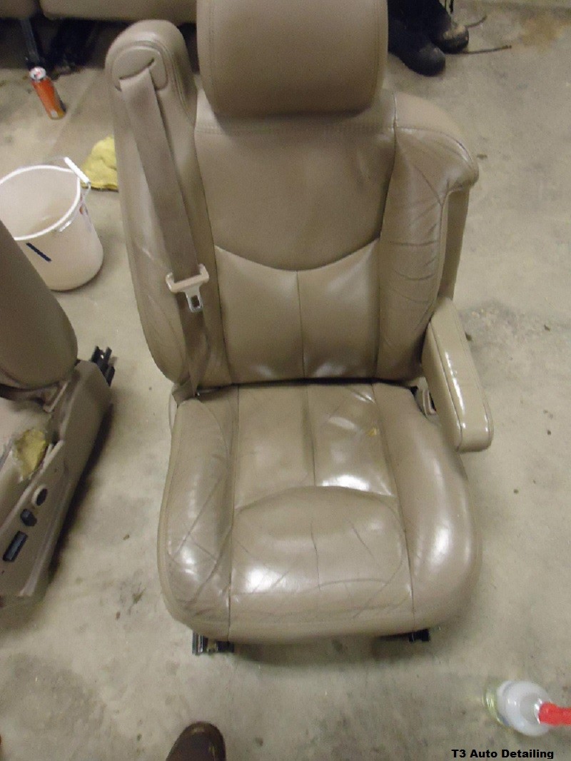 Interior on work truck