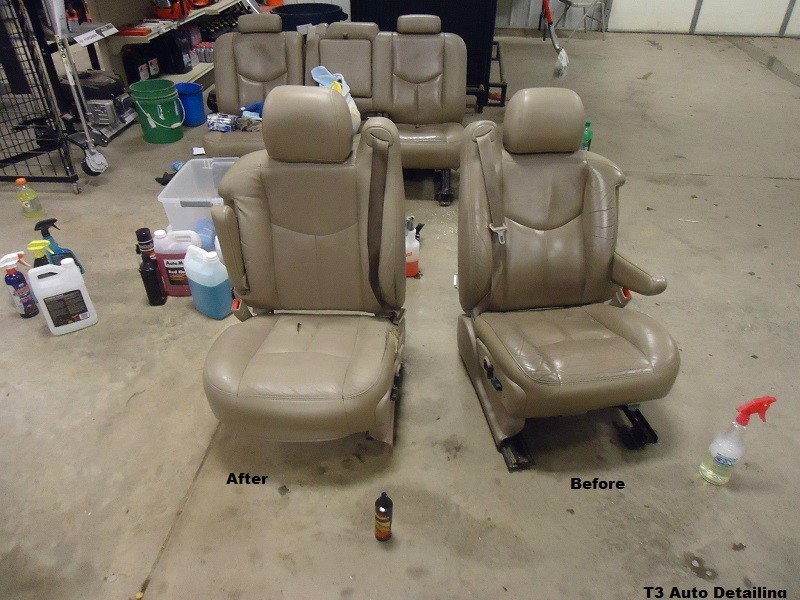 Interior on work truck