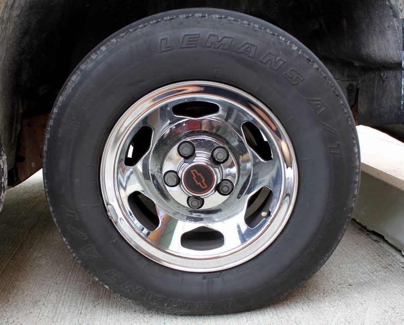 IronX Bleeding Effect Clean Chrome Wheel