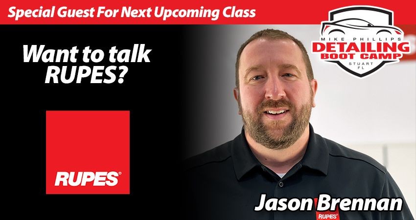 Jason Brennan Mike Phillips Car Detailing Classes