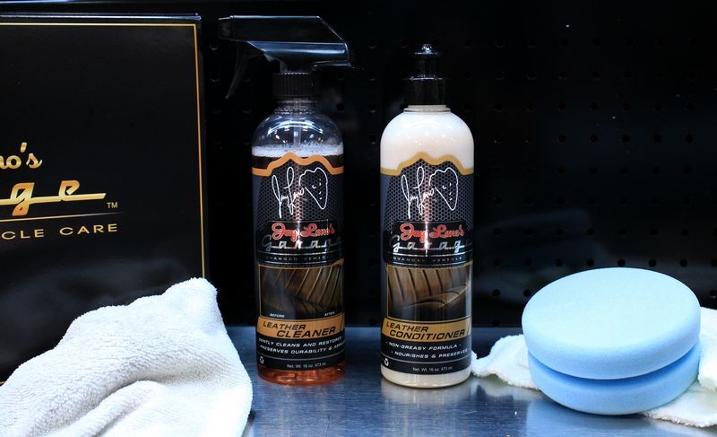 Jay Leno Garage Leather Cleaner Conditioner Mike Phillips Autogeek