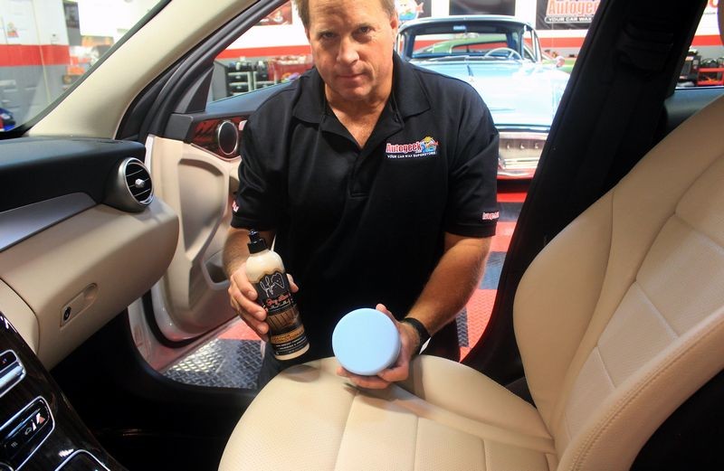 Jay Leno Garage Leather Cleaner Conditioner Mike Phillips Autogeek