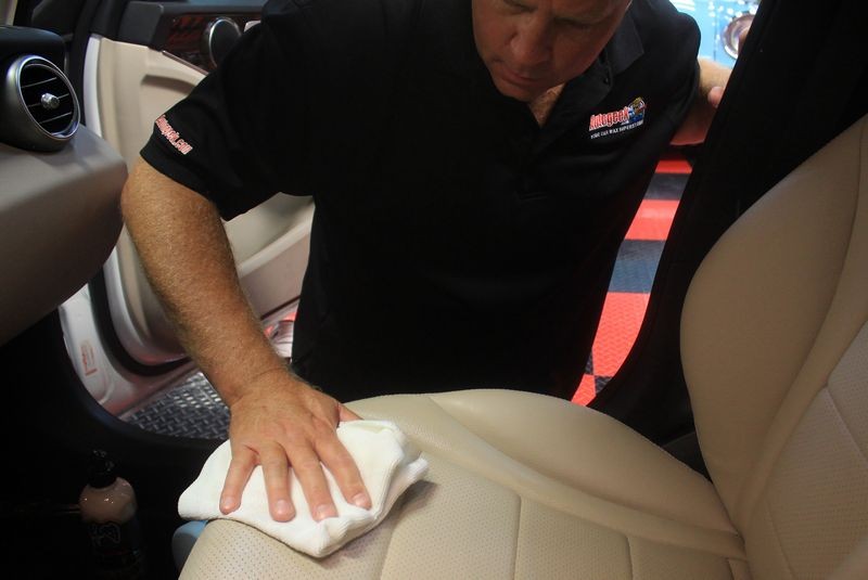 Jay Leno Garage Leather Cleaner Conditioner Mike Phillips Autogeek