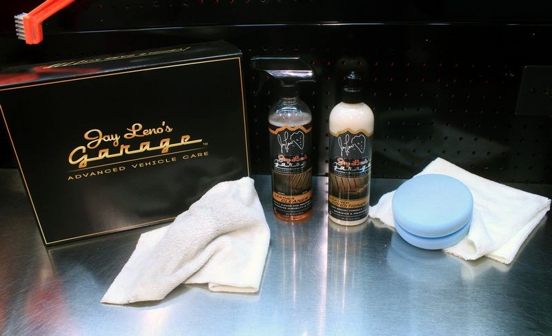 Jay Leno Garage Leather Cleaner Conditioner Mike Phillips Autogeek