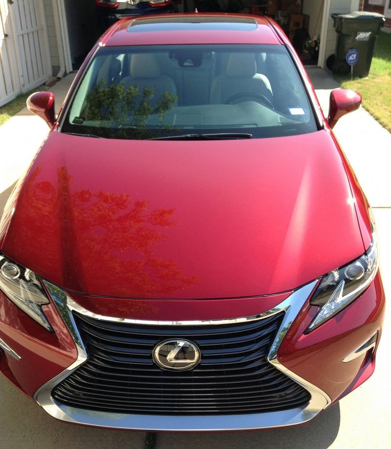 Jays Lexus after taking Mike Phillips Detailing Class