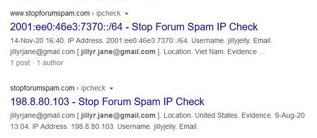 jillyjelli SPAMMER I.P. 45.83.89.28