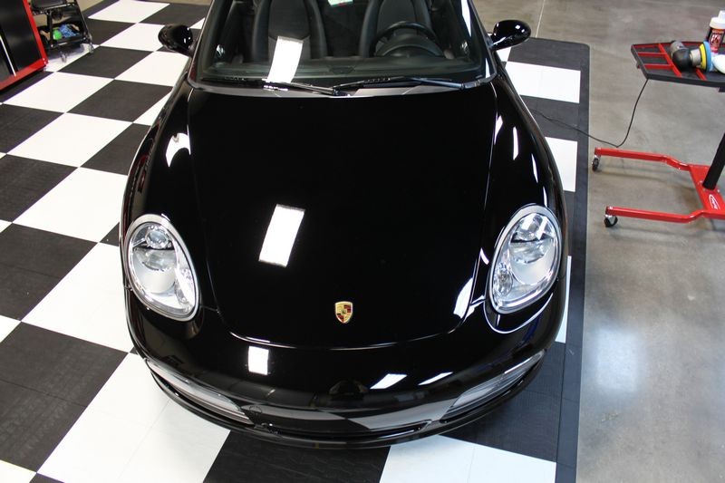 Joe The Detailer Black Porsche Show Car Finish